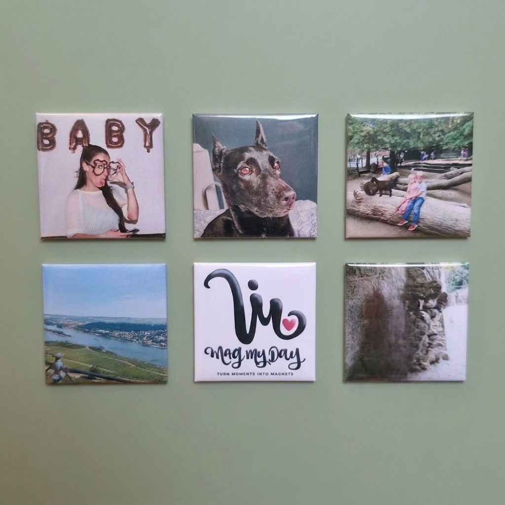 Personalisierbarer Magnet – 5×5 cm